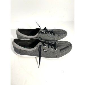 Keds Ortholite Sneakers WF59815 Comfort Shoes Lace Up Canvas Twill Women SZ 7.5